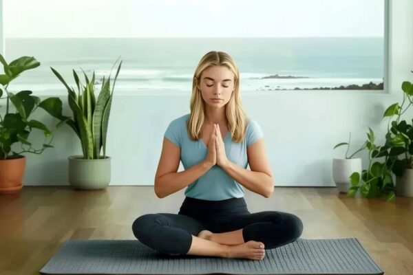 100% Natural Non-Slip Yoga Mat Set 5 mm