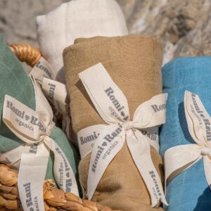 100% Organic Cotton Baby Swaddles