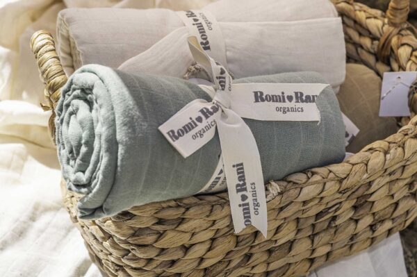 100% Organic Cotton Baby Swaddles - Image 7