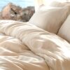 100% Organic Cotton Percale Duvet Cover Set