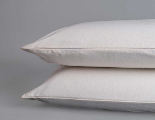 Organic Cotton Waterproof Pillow Case Encasement Pair - Image 4