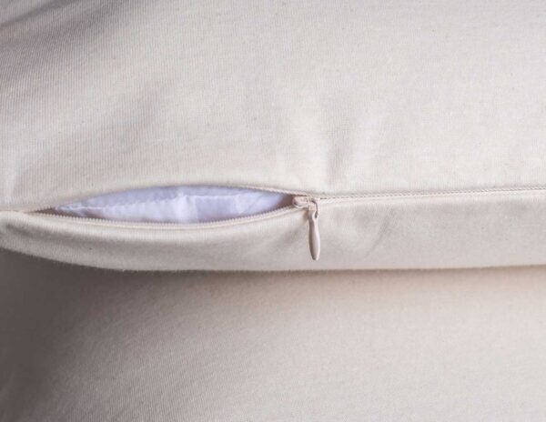 Organic Cotton Waterproof Pillow Case Encasement Pair - Image 5