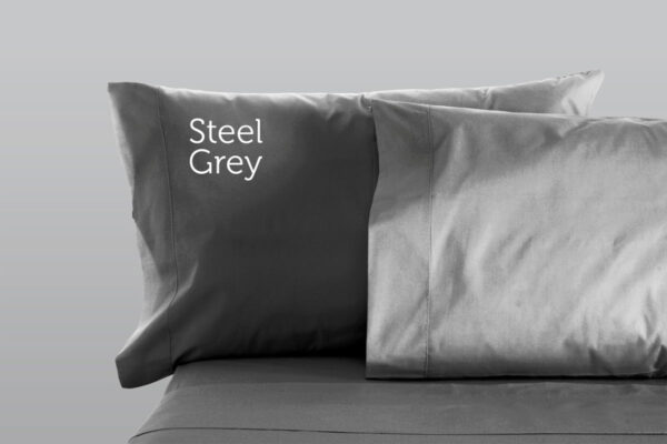100% Organic Cotton Sateen Pillowcase Pair - Image 4
