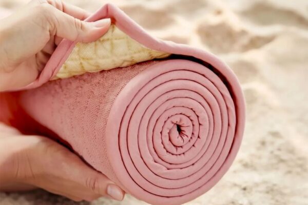 100% Natural Non-Slip Yoga Mat Set 5 mm - Image 4