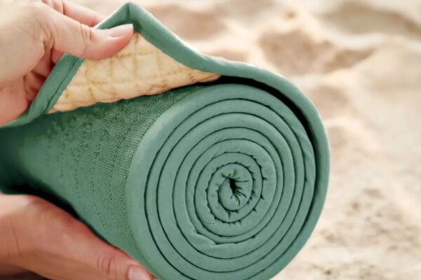 100% Natural Non-Slip Yoga Mat Set 5 mm - Image 5